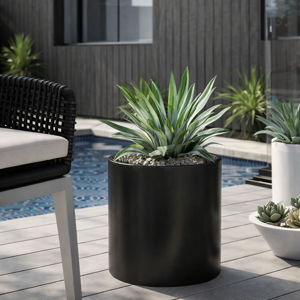 Alaçatı Model Silindir Saksı
