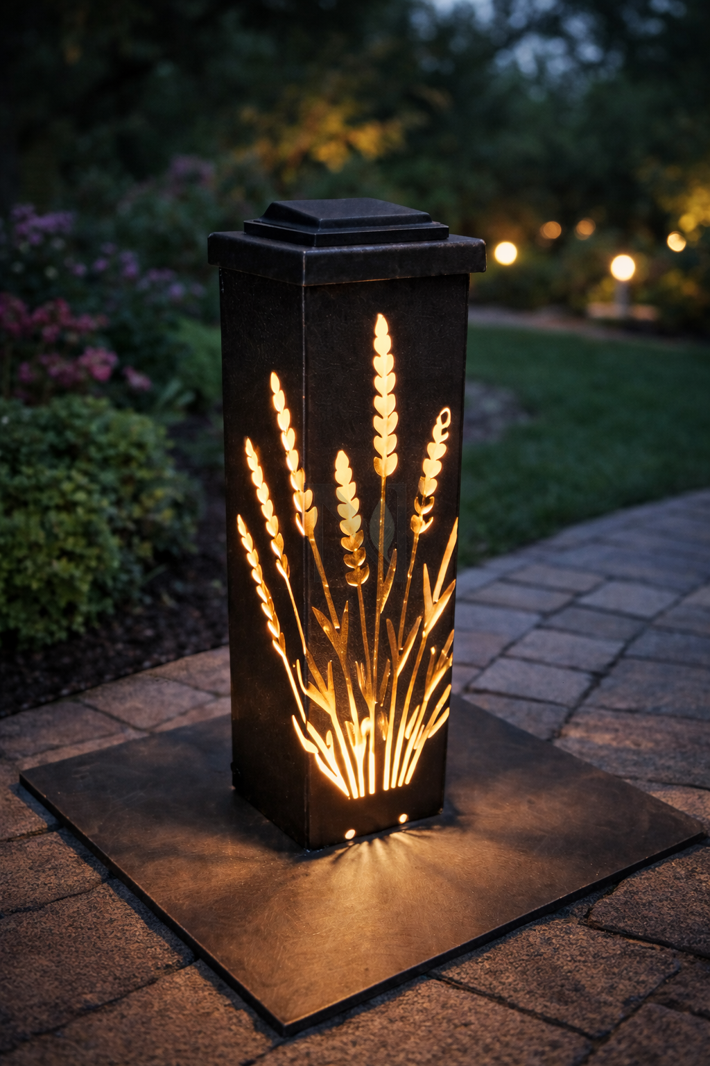 TerraGlow Başak Desenli Bahçe Aydınlatması TerraGlow Başak Desenli Bahçe Aydınlatması